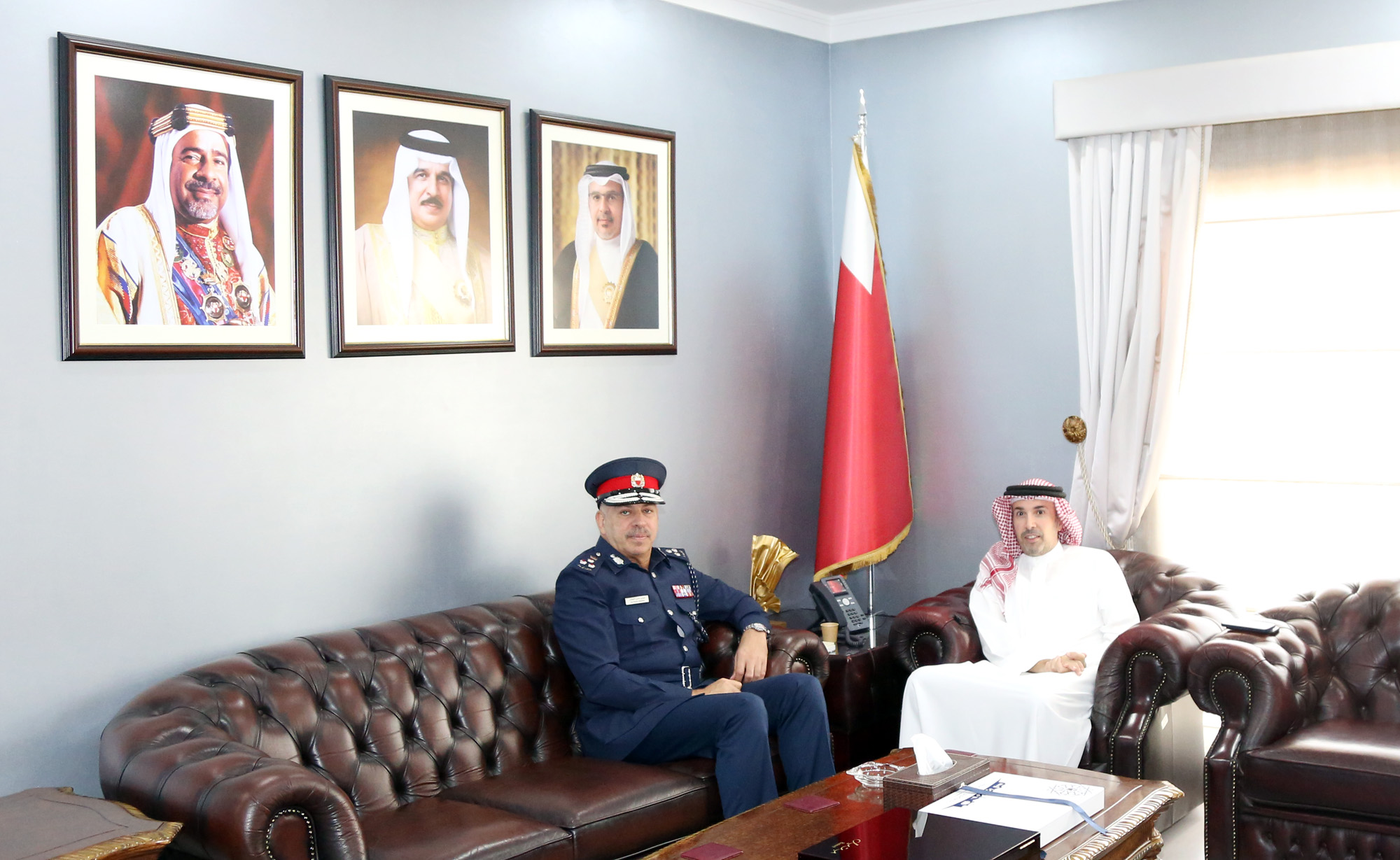 Capital Governor receives Director-General of Capital Police